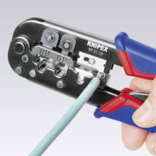 PINCE A SERTIR FICHES WESTERN KNIPEX RJ11/12/45